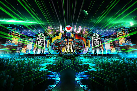 leyu.乐鱼4000m²巨屏助力深圳大鹏音乐嘉年华震撼开唱 